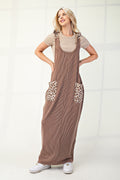 Safari Accent Jumper Dress