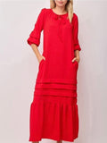 Scarlet Sunday Tiered Dress