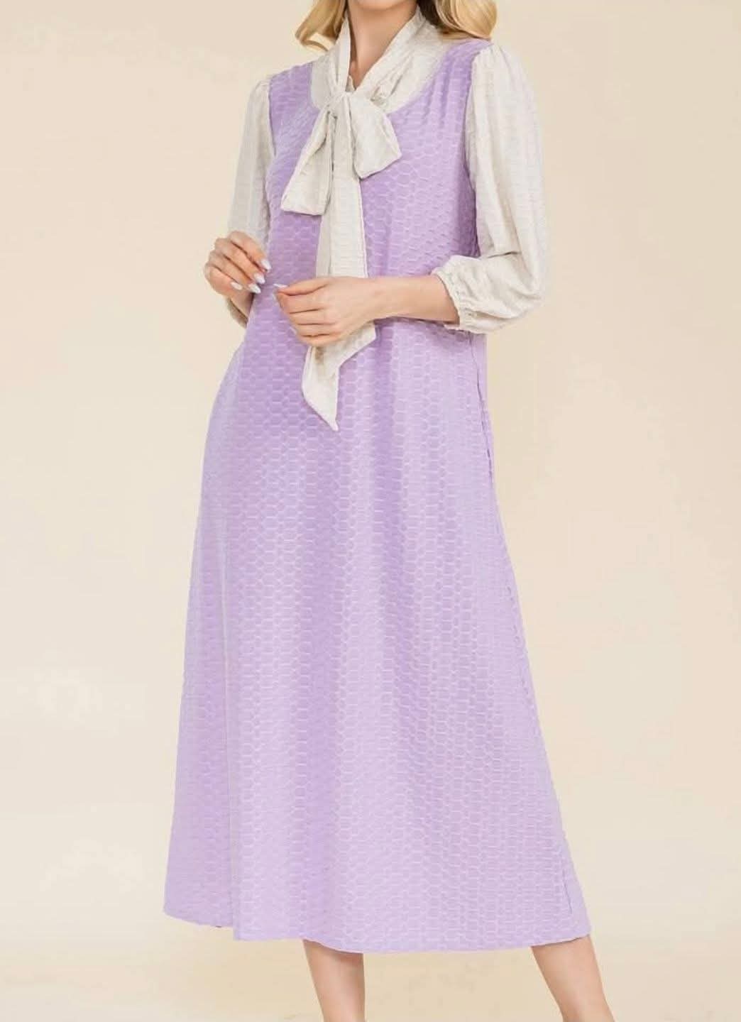 Sweet Violet Knit Midi Dress