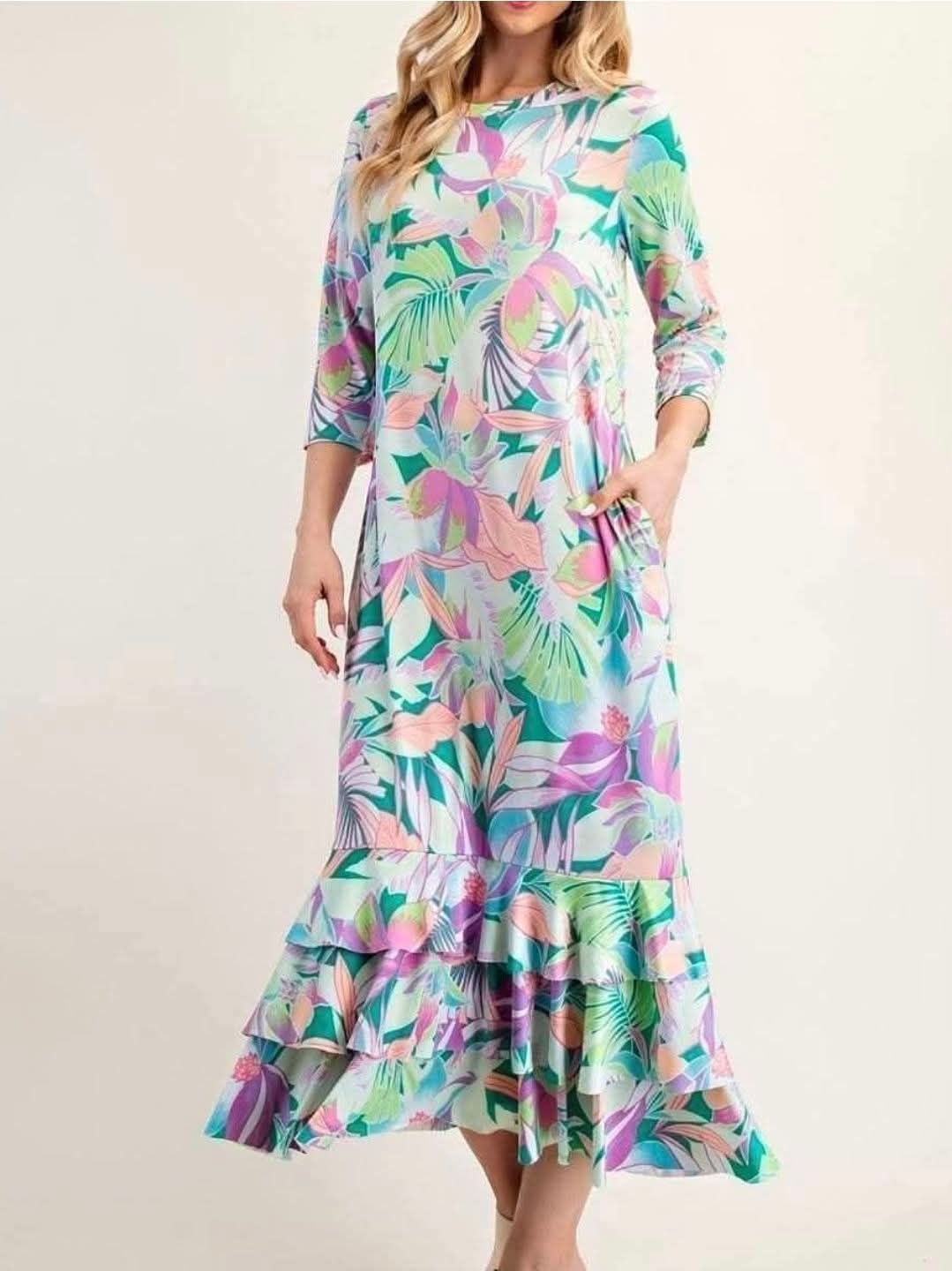 The Paradise Tiered Dress
