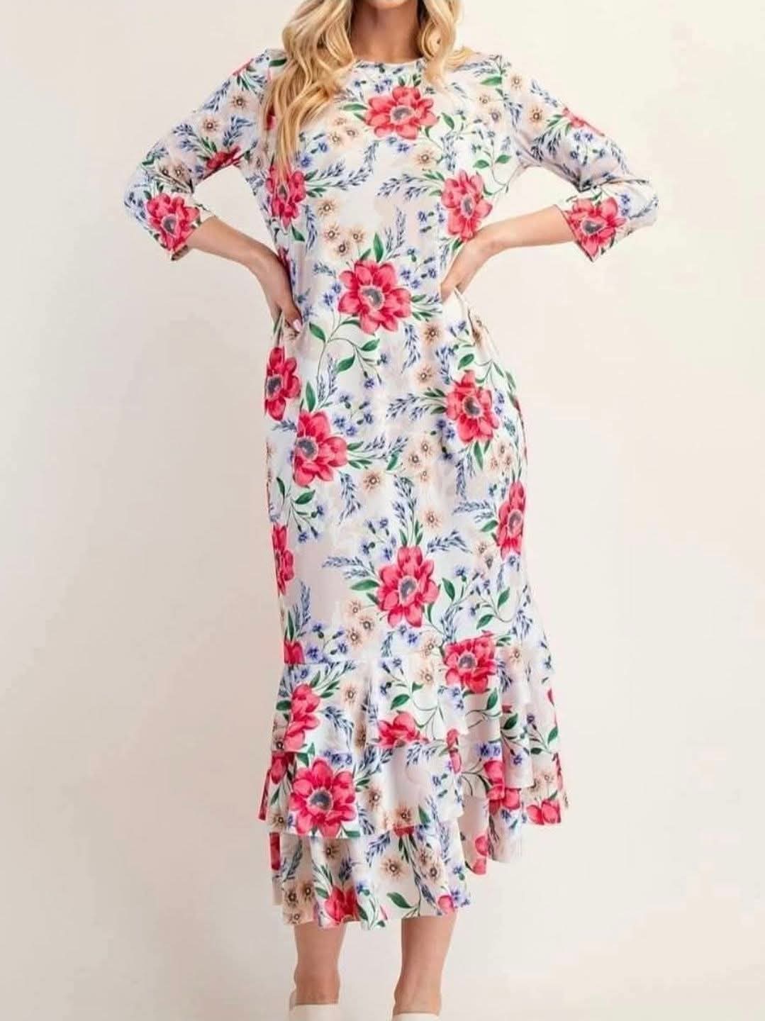 Blossom & Bow-ready Midi Dress